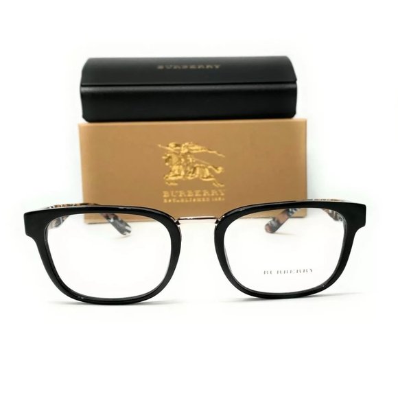 Burberry Men's Black Eyeglasses! - Picture 2 of 3